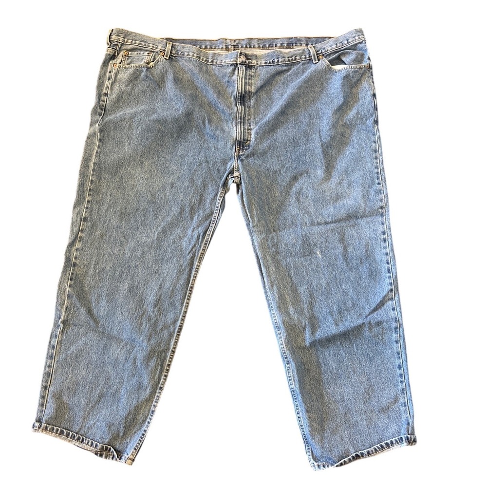 Levis‎ 550 Jeans Mens 64x34 Blue Relaxed Fit Vintage Straight Leg Denim